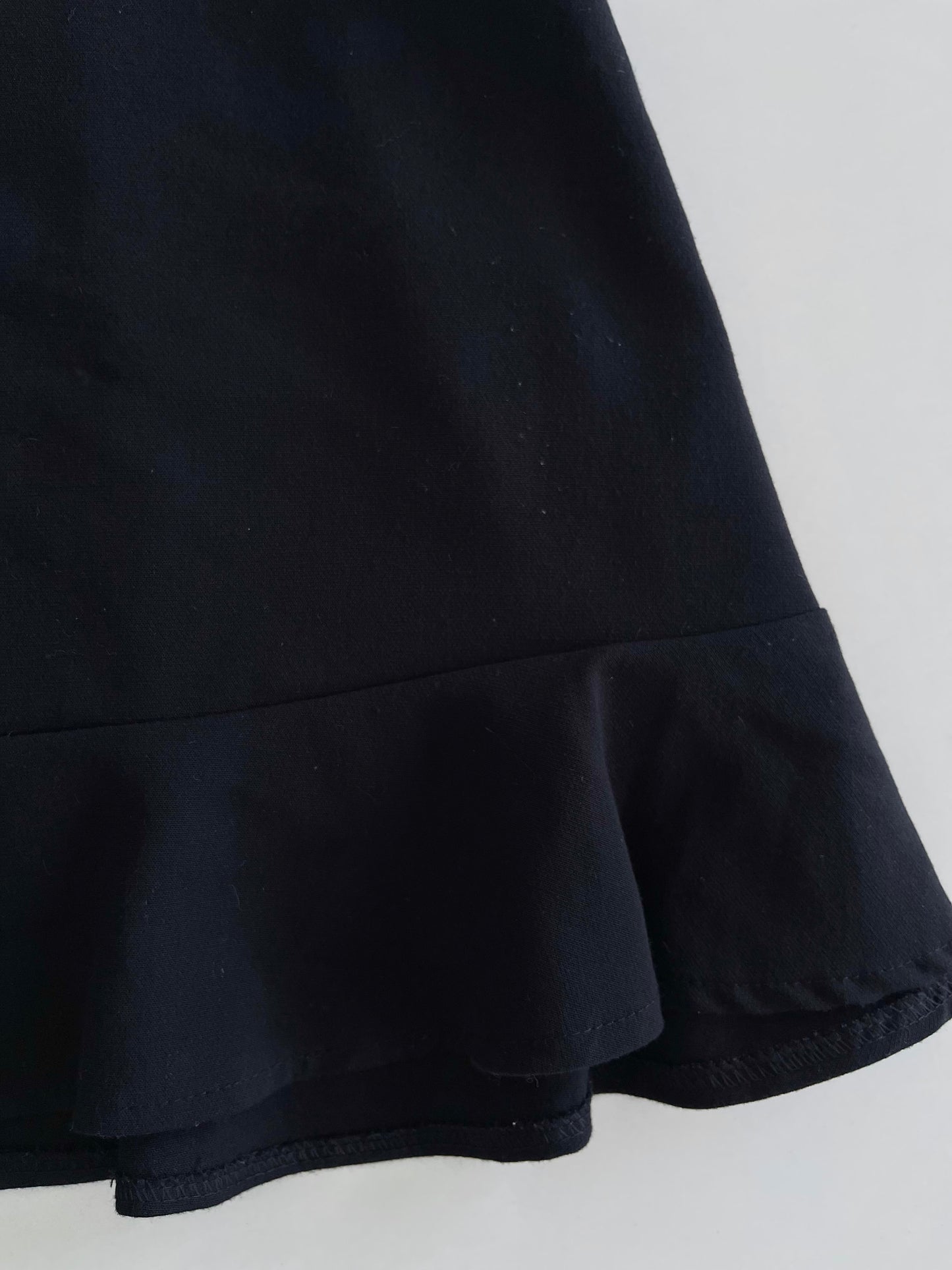 Black Ruffle Skirt-Waist 26 to 28