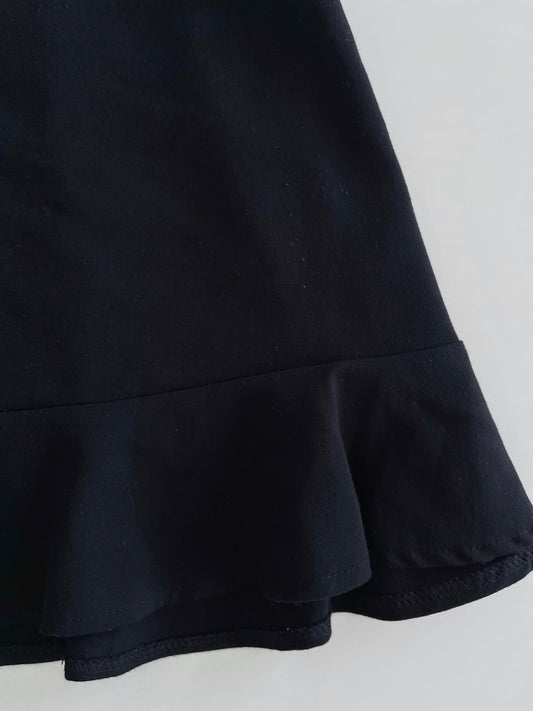 Black Ruffle Skirt-Waist 26 to 28
