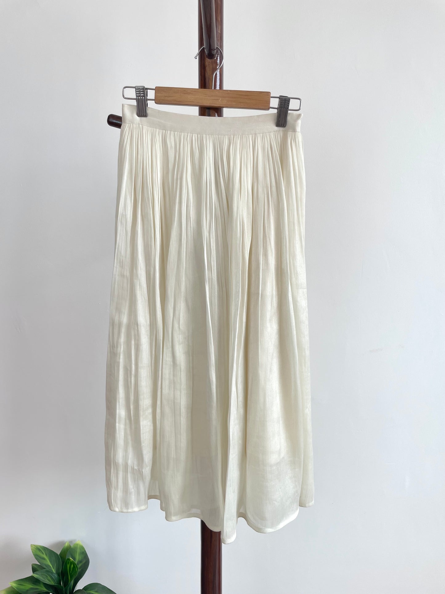 Metallic Organza Skirt-Waist 26 to 32