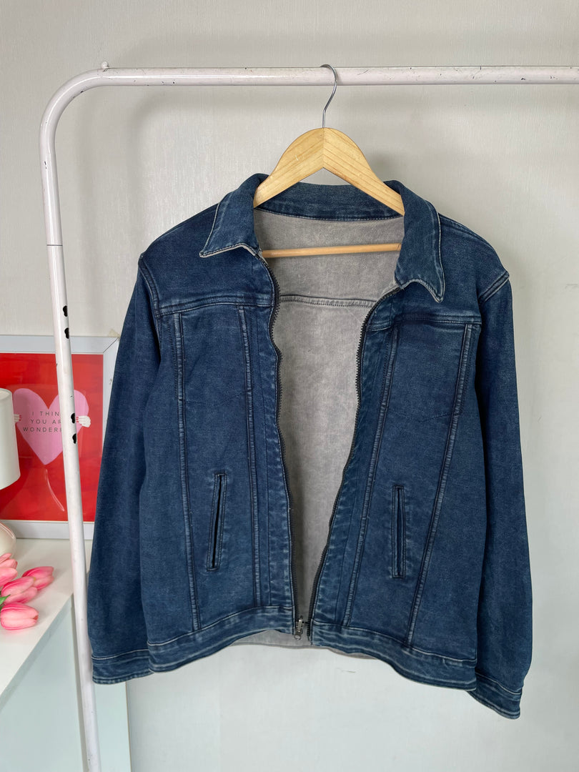 Double Sided Denim Jacket-Bust 38