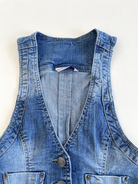Clockhouse Denim Top-Bust 26 to 28