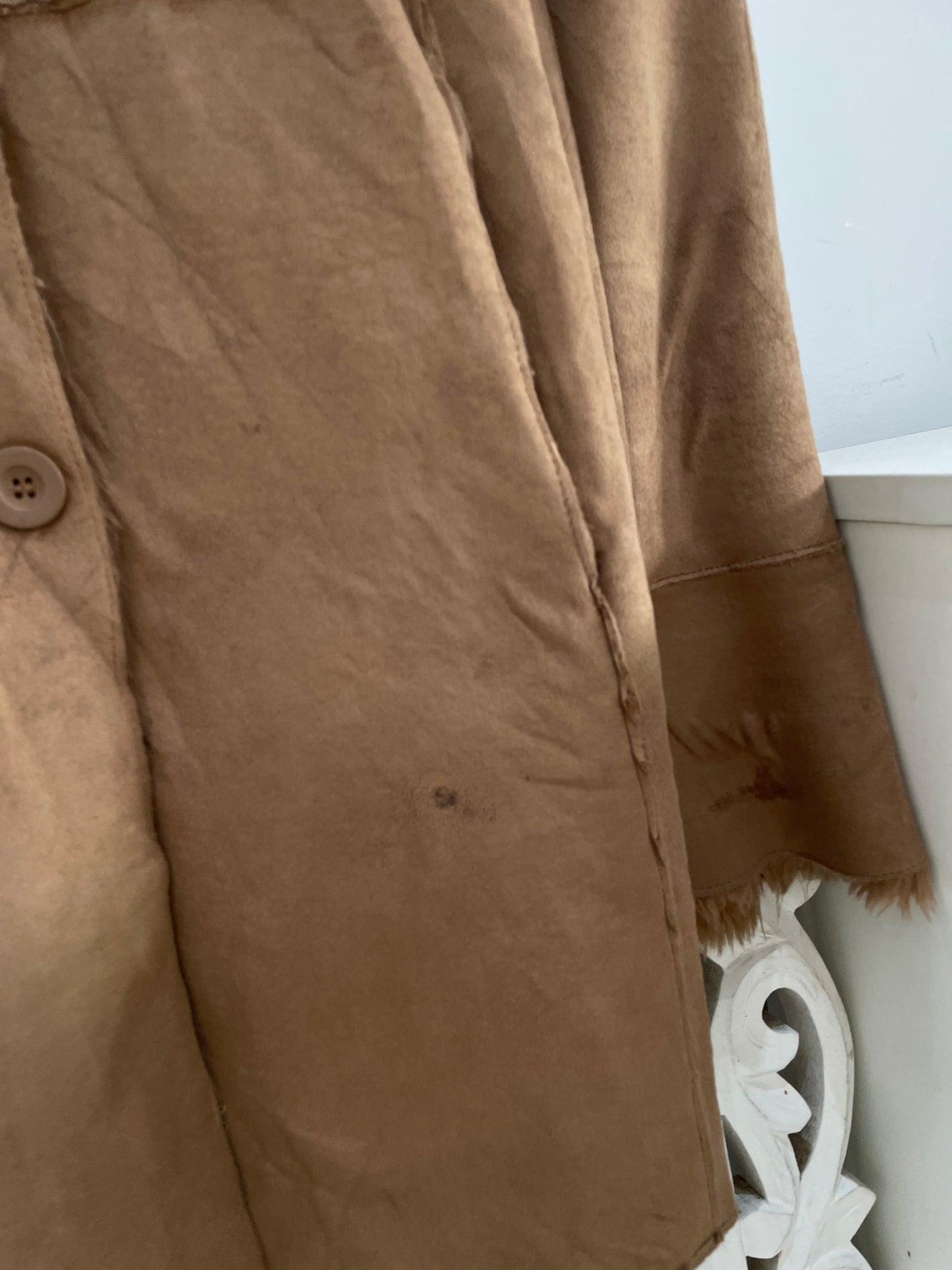 H&m Vintage Thick Sherpa Coat-Chest 36