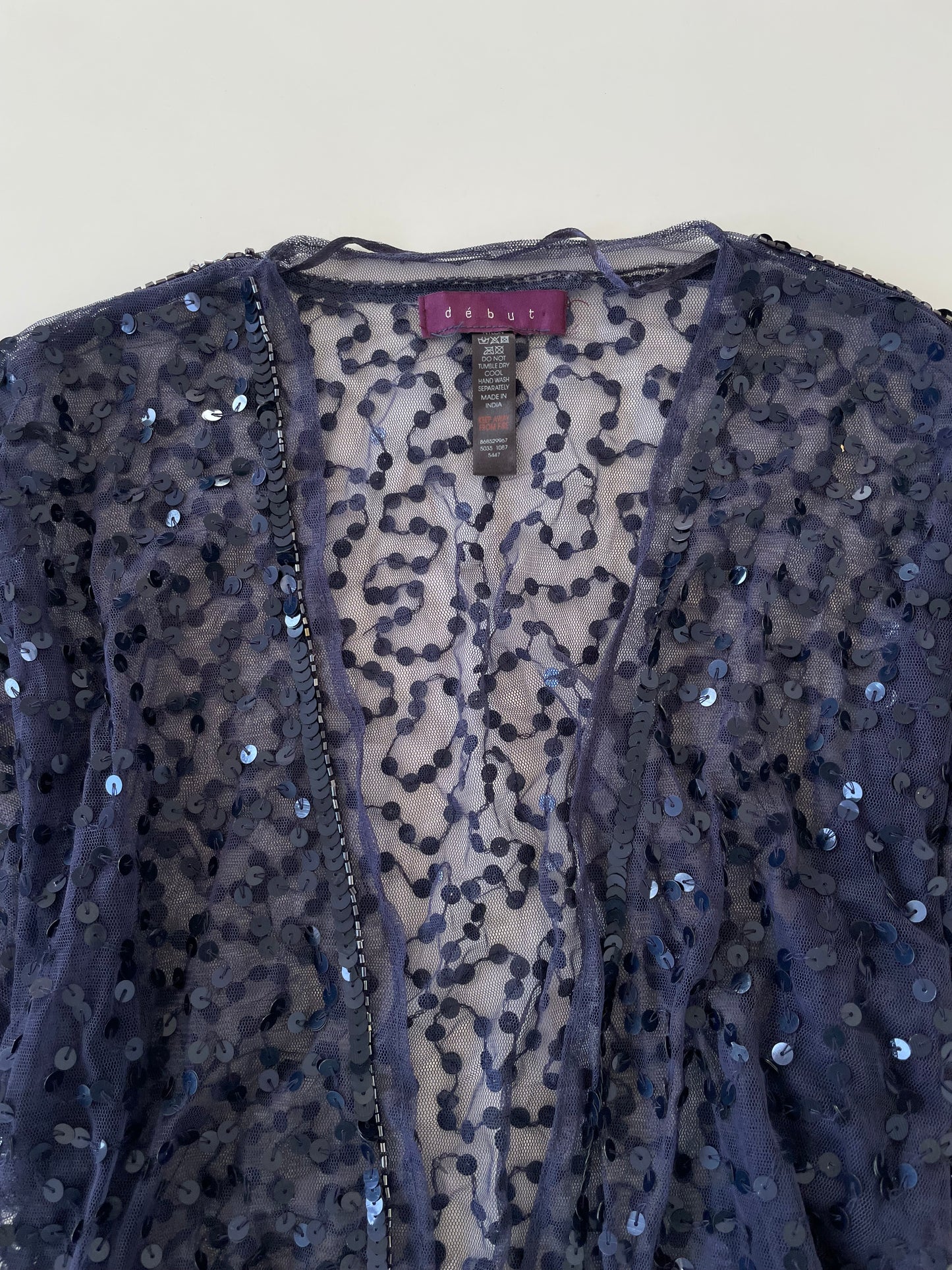 Debut Sequin Top-Bust 44