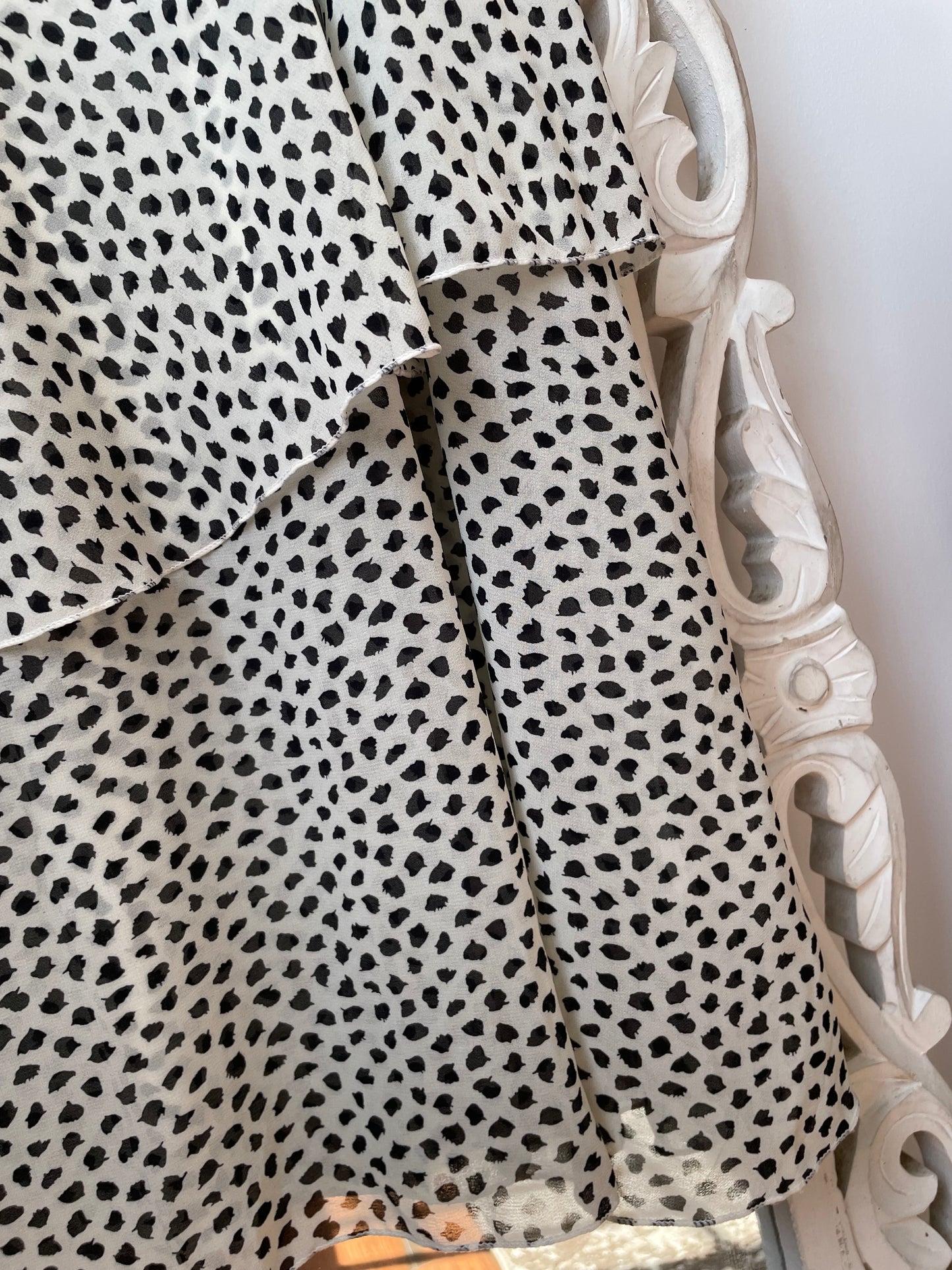 Vintage Ruffle Skirt-Waist 24 to 26