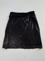 Load image into Gallery viewer, Black Sequin Skirt-Waist 34 to 36
