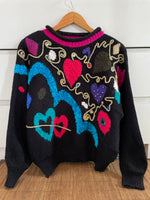 Load image into Gallery viewer, Joeclyn Smith Embroidered Christmas Sweater-Bust 42
