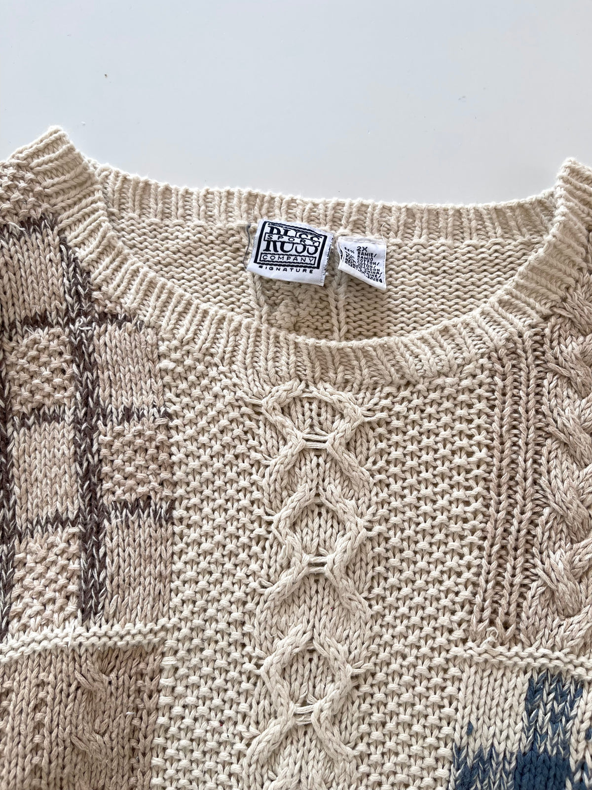 Russ Sport Embroidered Sweater-Bust 48
