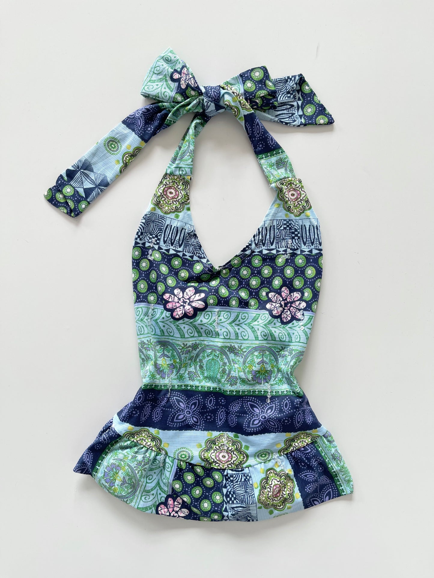 Y2k Halter Top-Bust 32 to 34