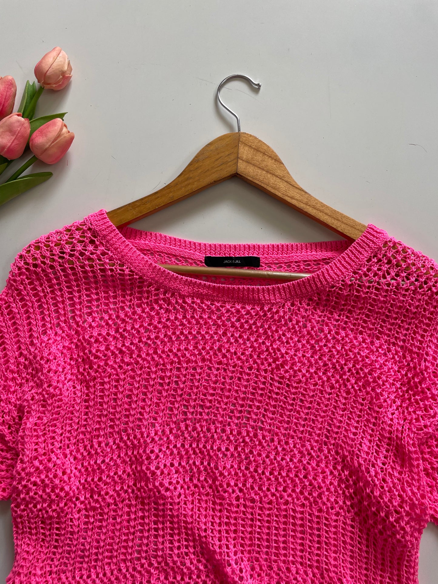 JACK & JILL CROCHET TOP - BUST 38 TO 44
