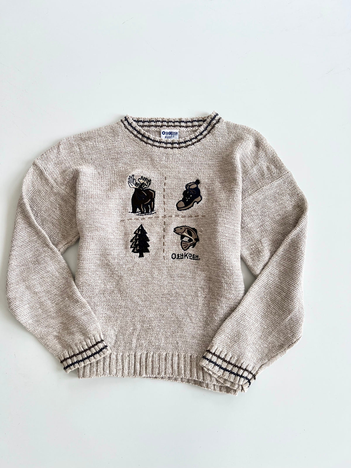 Osh Kosh Embroidered Christmas Sweater-Bust 34