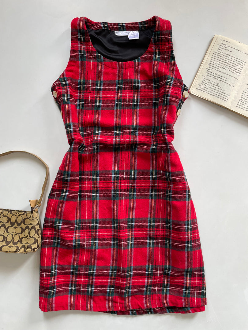 Winter Tweed Dress-Bust 38