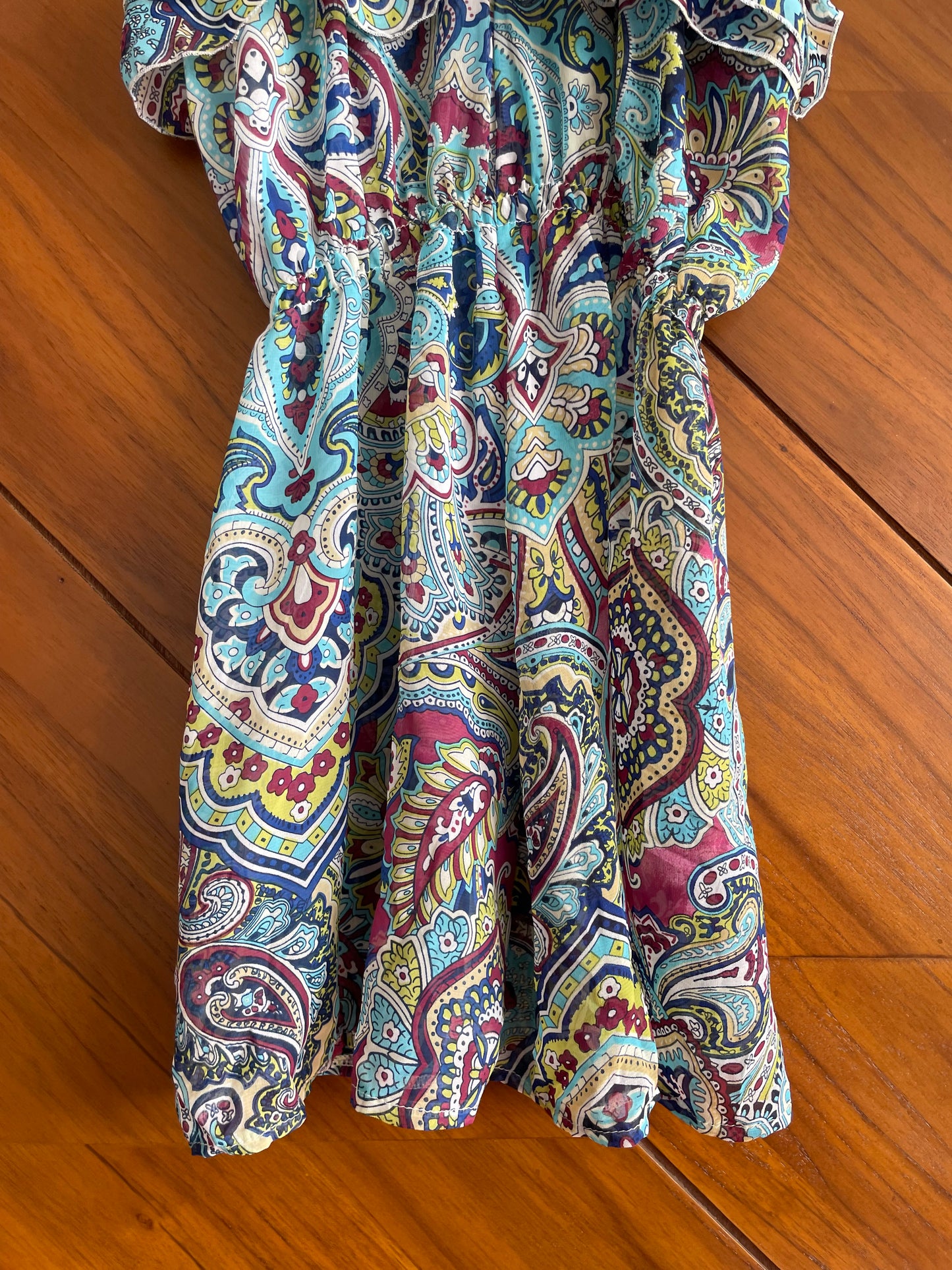 Paisley Sheer Dress-Bust 32