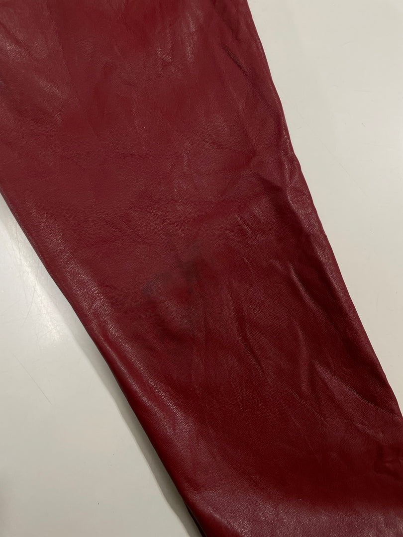 Zara Faux Leather Pants - Waist 26