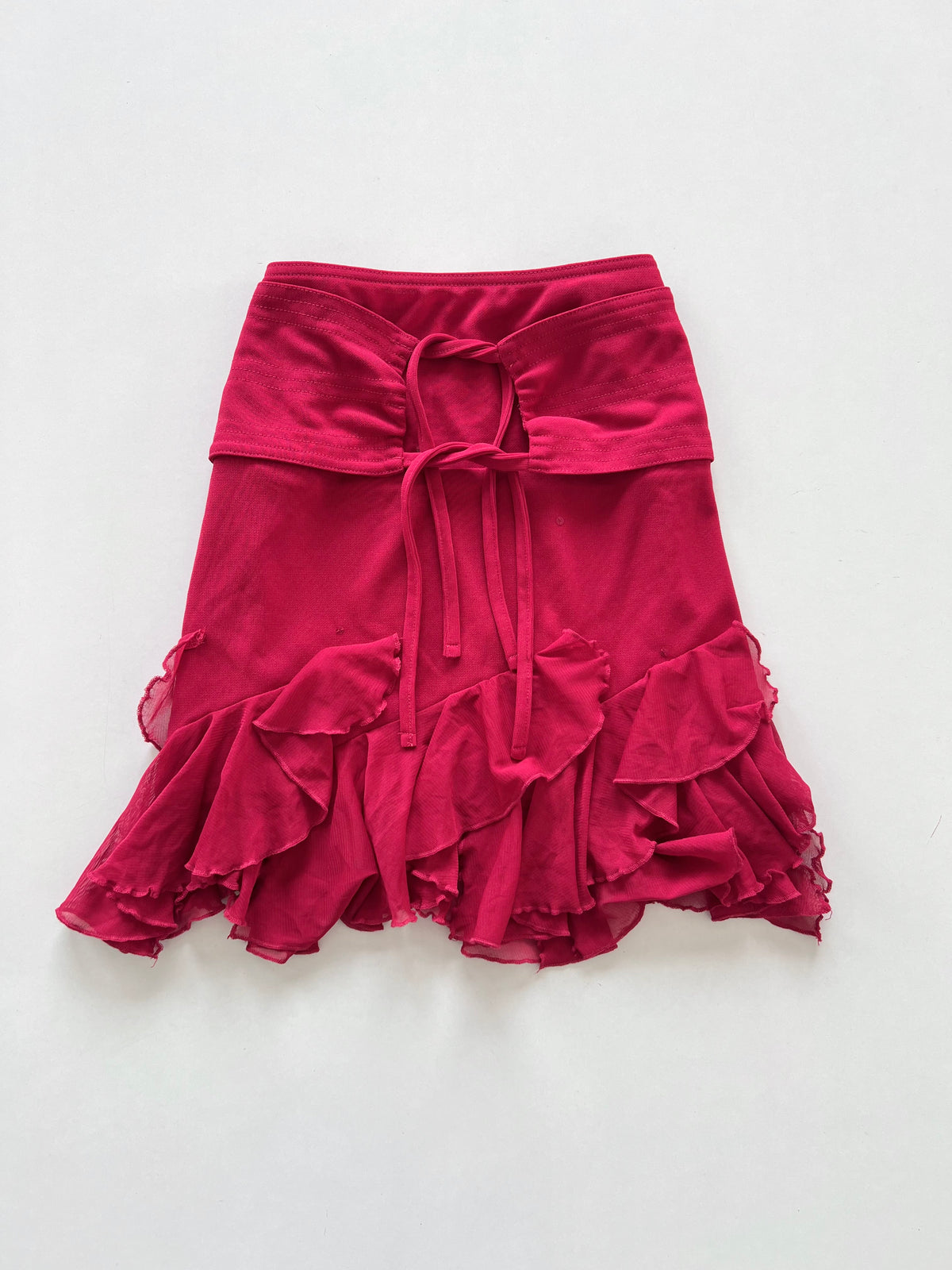 Ruffle Vintage Skirt-Waist 36 to 38