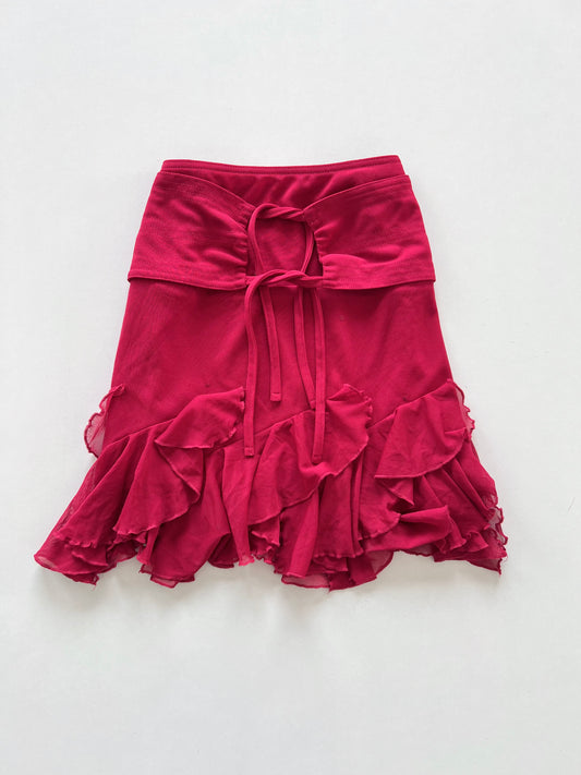 Ruffle Vintage Skirt-Waist 36 to 38