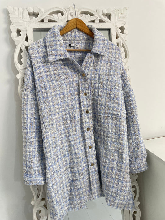 Super Thick Warm Shacket-Chest 48