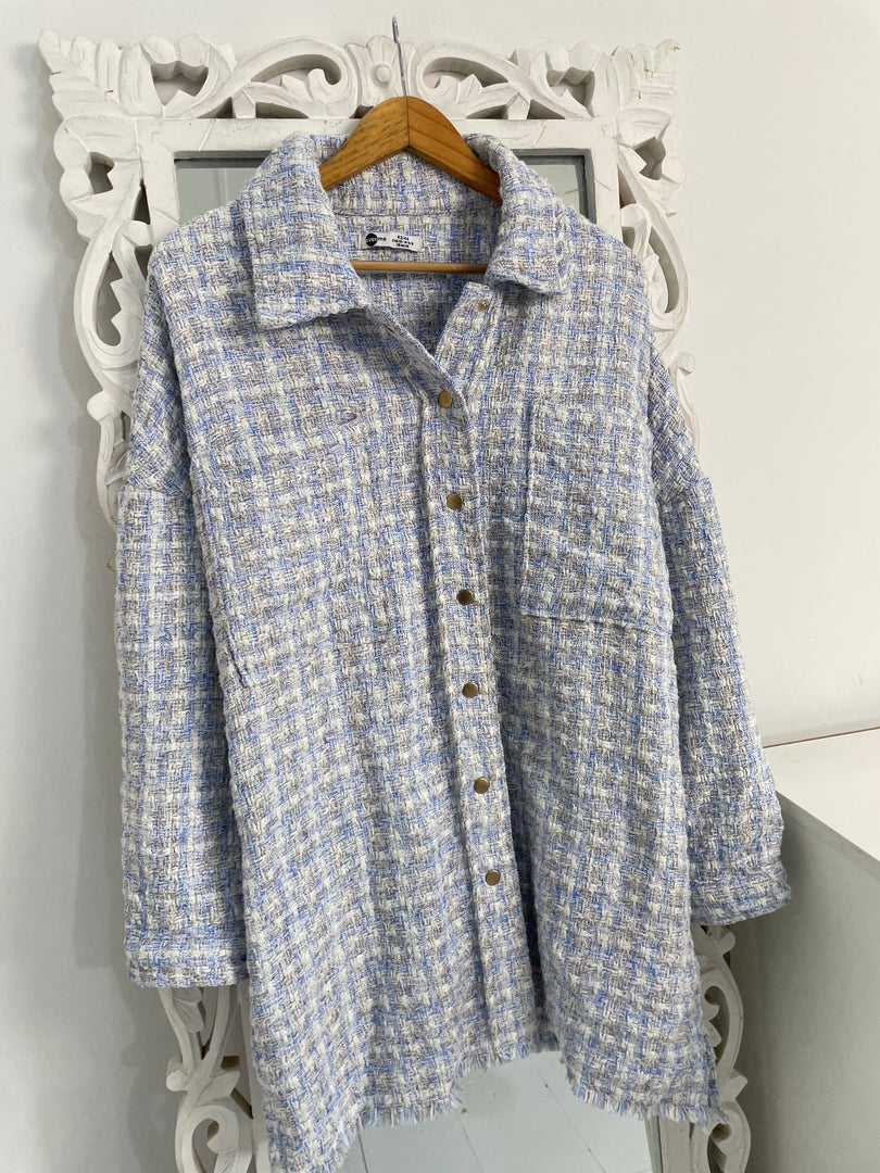 Super Thick Warm Shacket-Chest 48