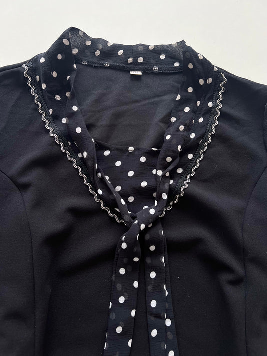 Polka Dot Vintage Dress-Bust 40