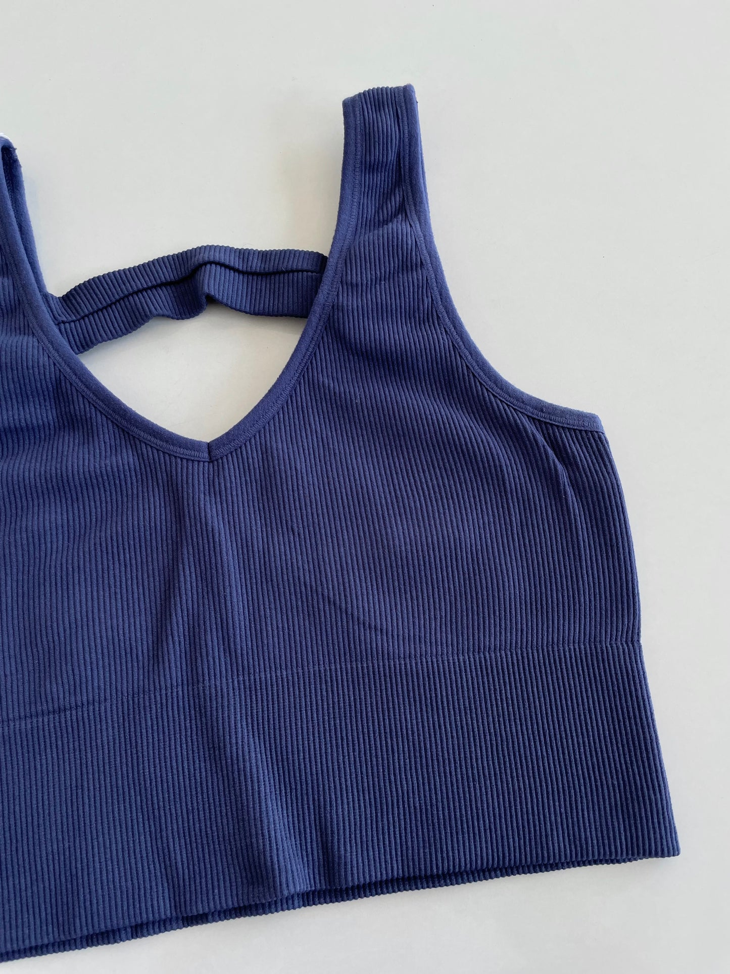 90Degree Rib Active Wear Top-Bust 34