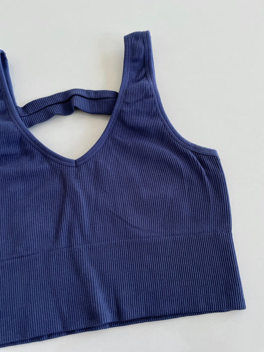 90Degree Rib Active Wear Top-Bust 34