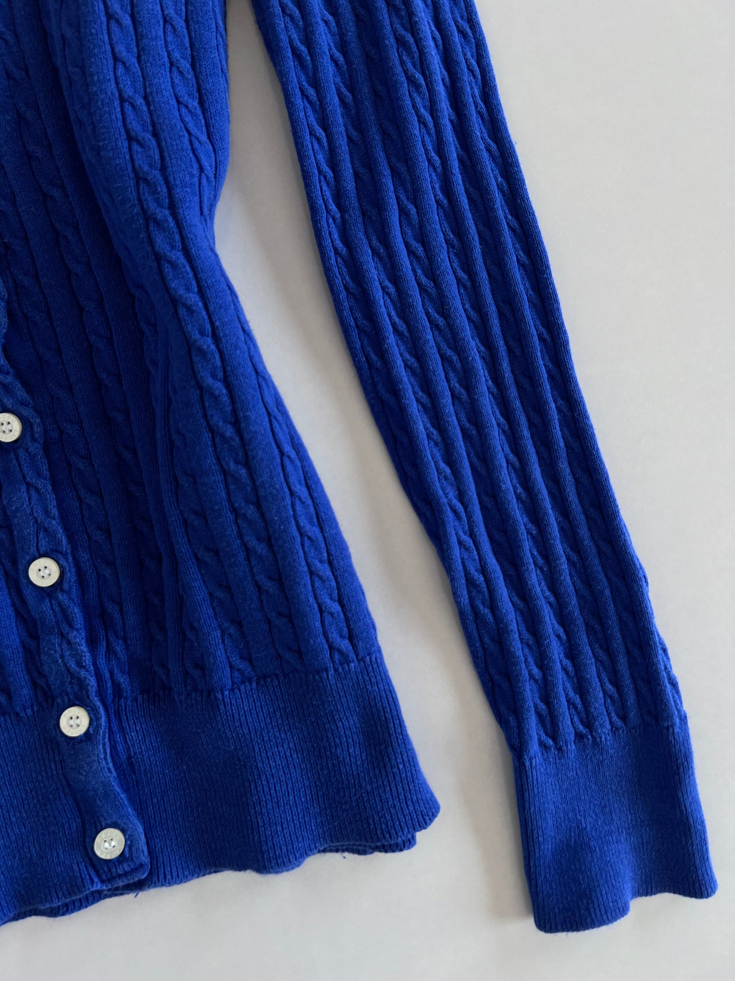Ralph Lauren 100% Cotton Vintage Cardigan-Bust 36 to 38