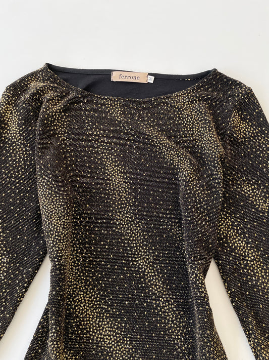 Ferrone Shimmer Vintage Top-Bust 38 to 42