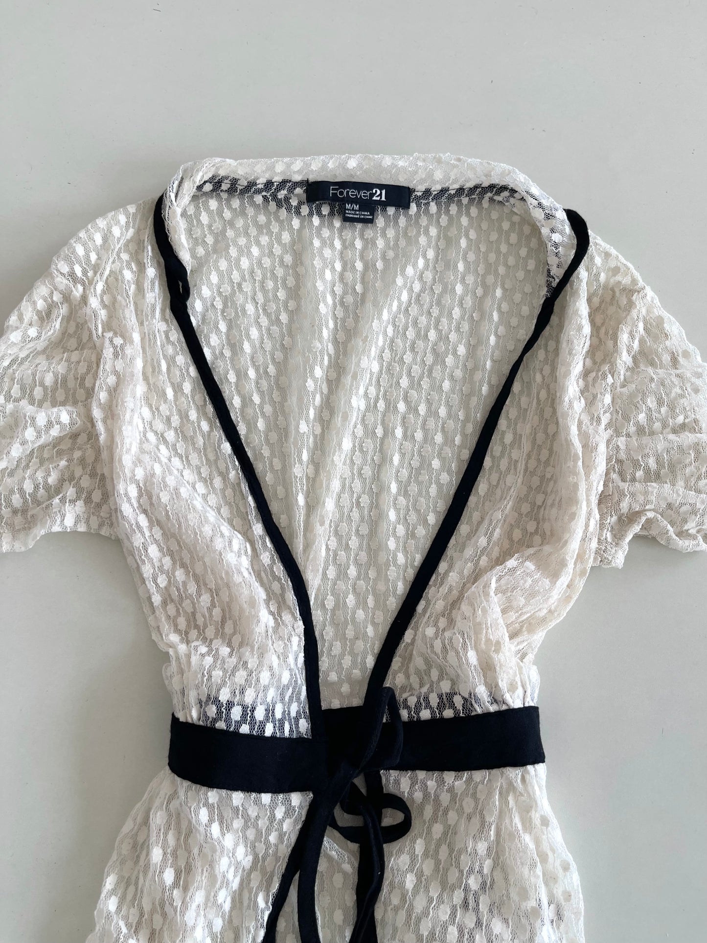 Forever 21 Sheer Top-Bust 34