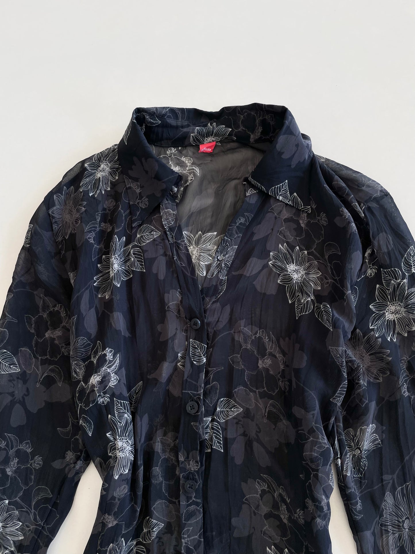 S’Oliver Sheer Shirt-Bust 40
