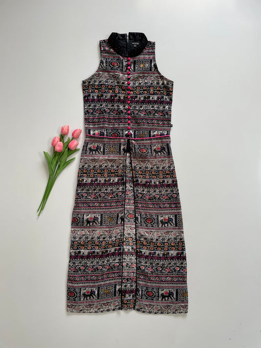 SOFT CHIFFON PRINTED KURTI - BUST 32