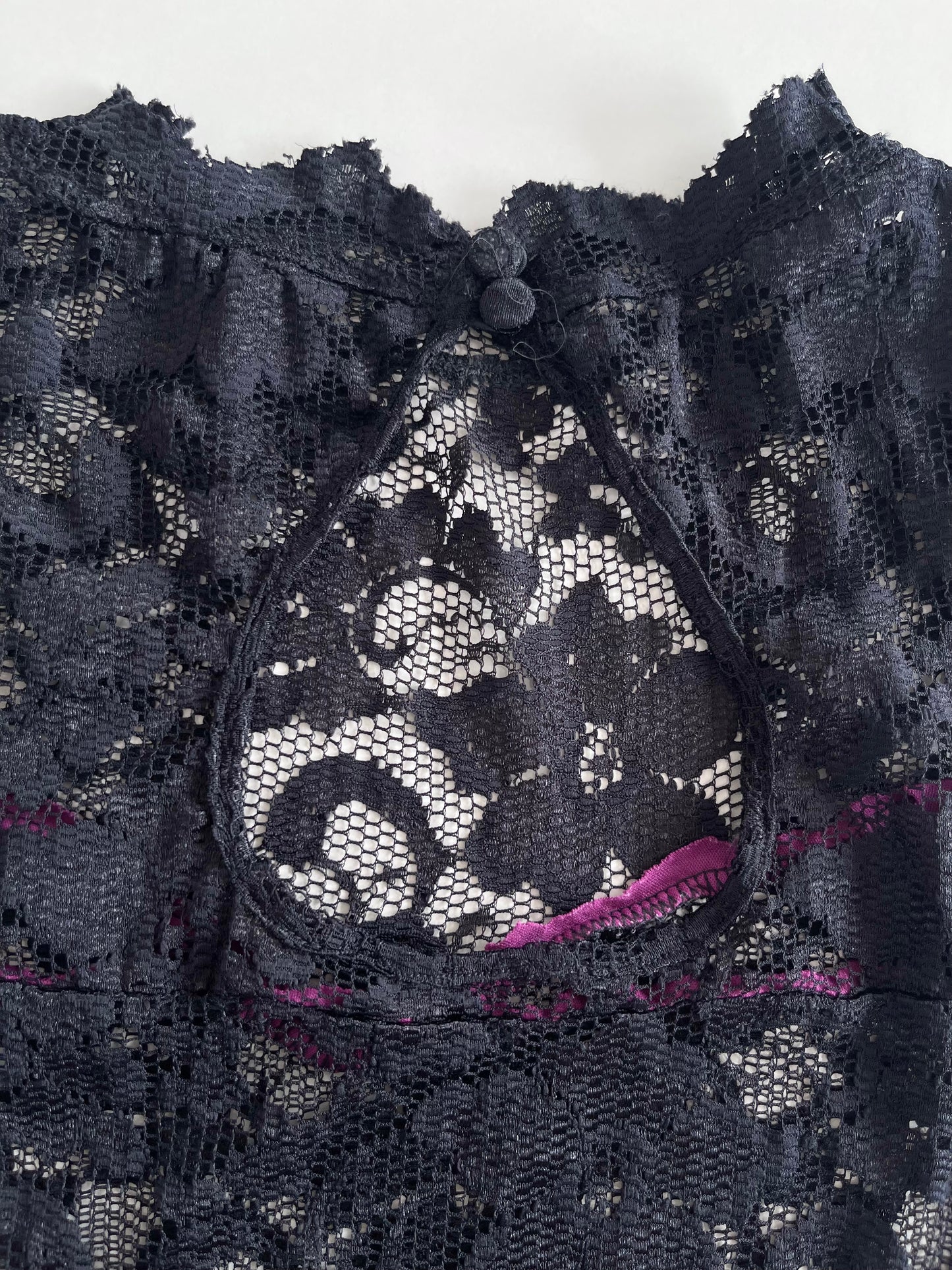 Lace Sheer Dress-Bust 28 to 30