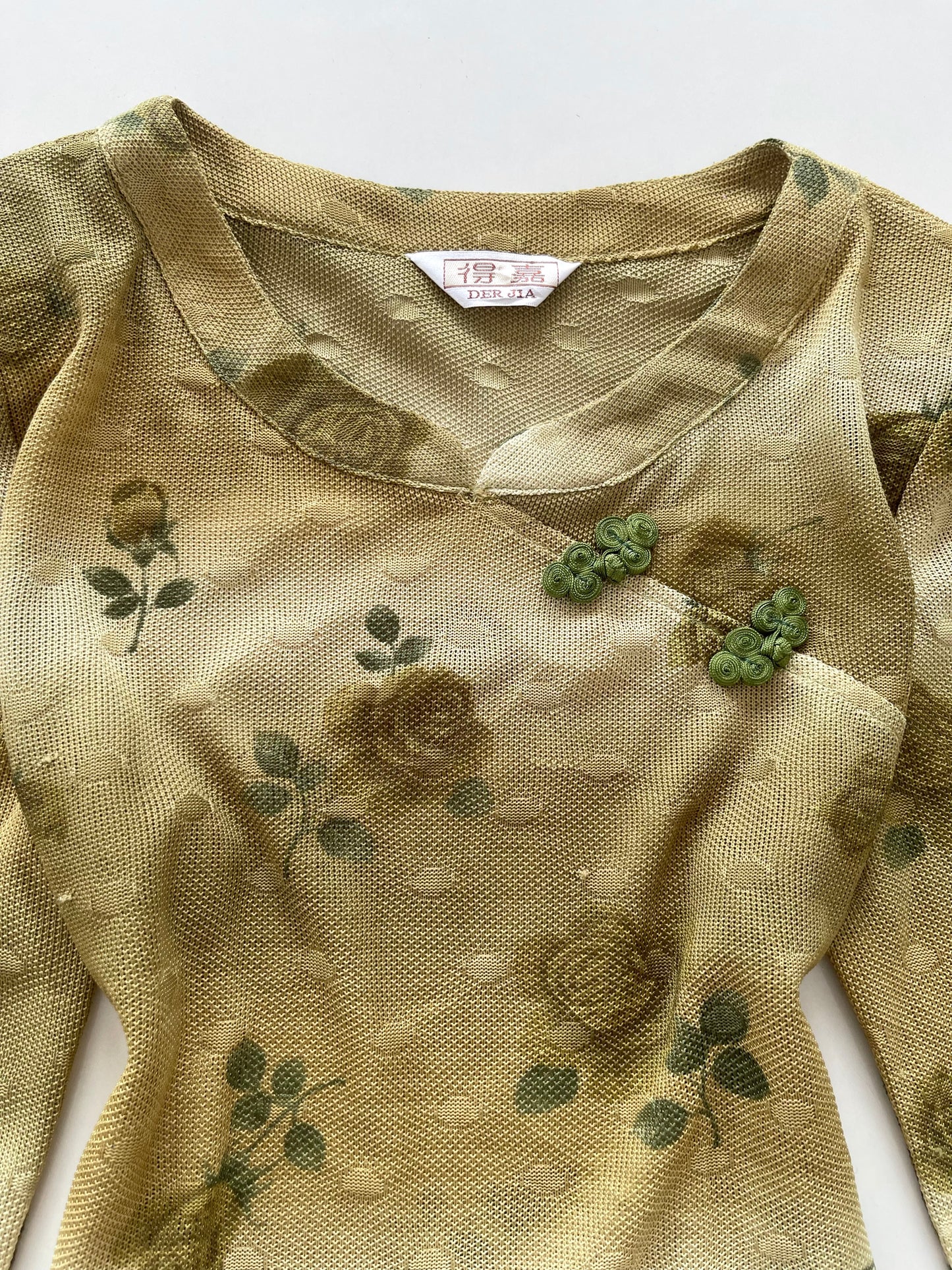 Chinese Sheer Top-Bust 36 to 38