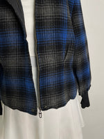 Load image into Gallery viewer, Plaid Thick Warm Jacket -Bust 34
