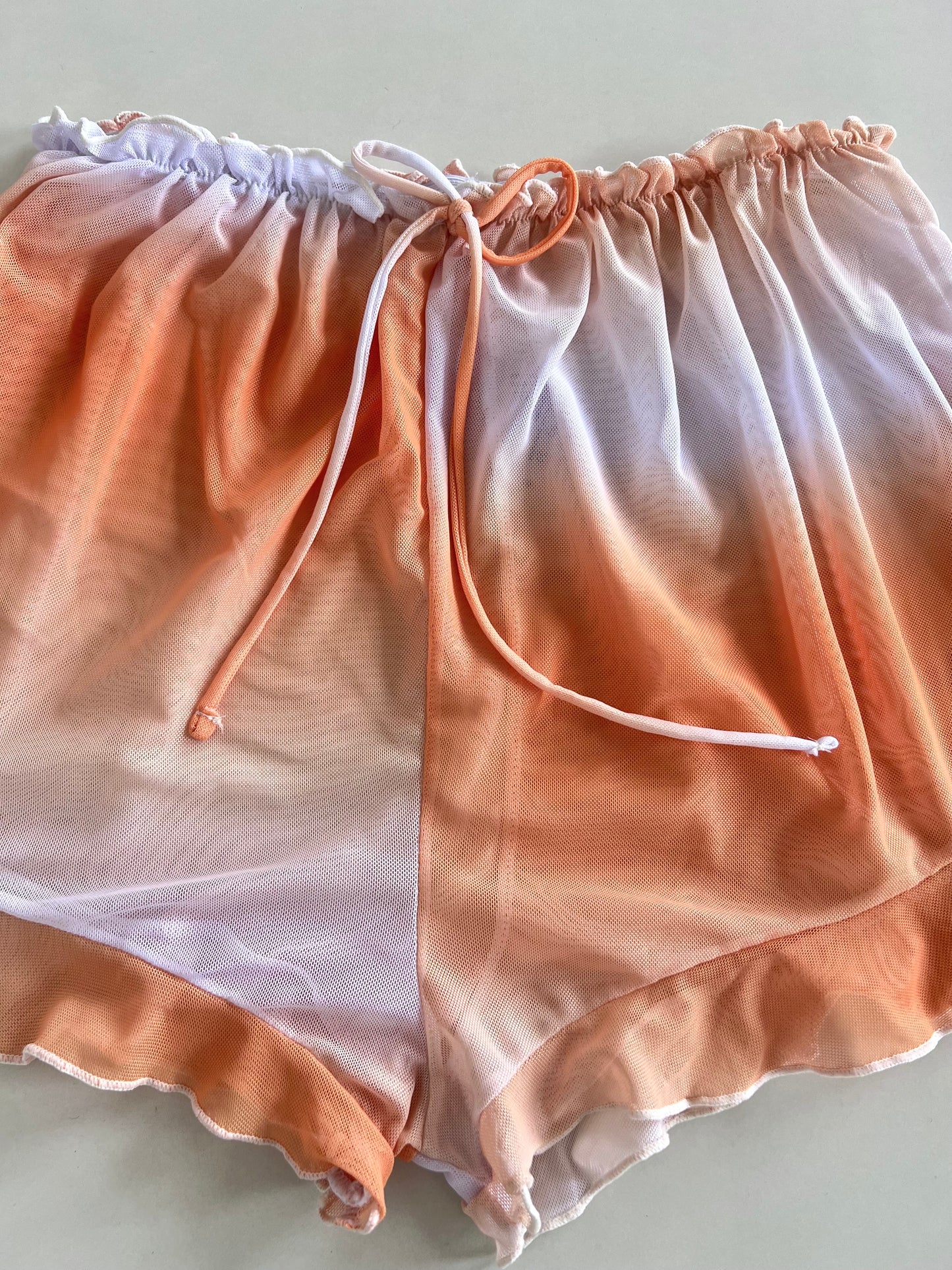 Coverup Sheer Shorts-Waist 28 to 32