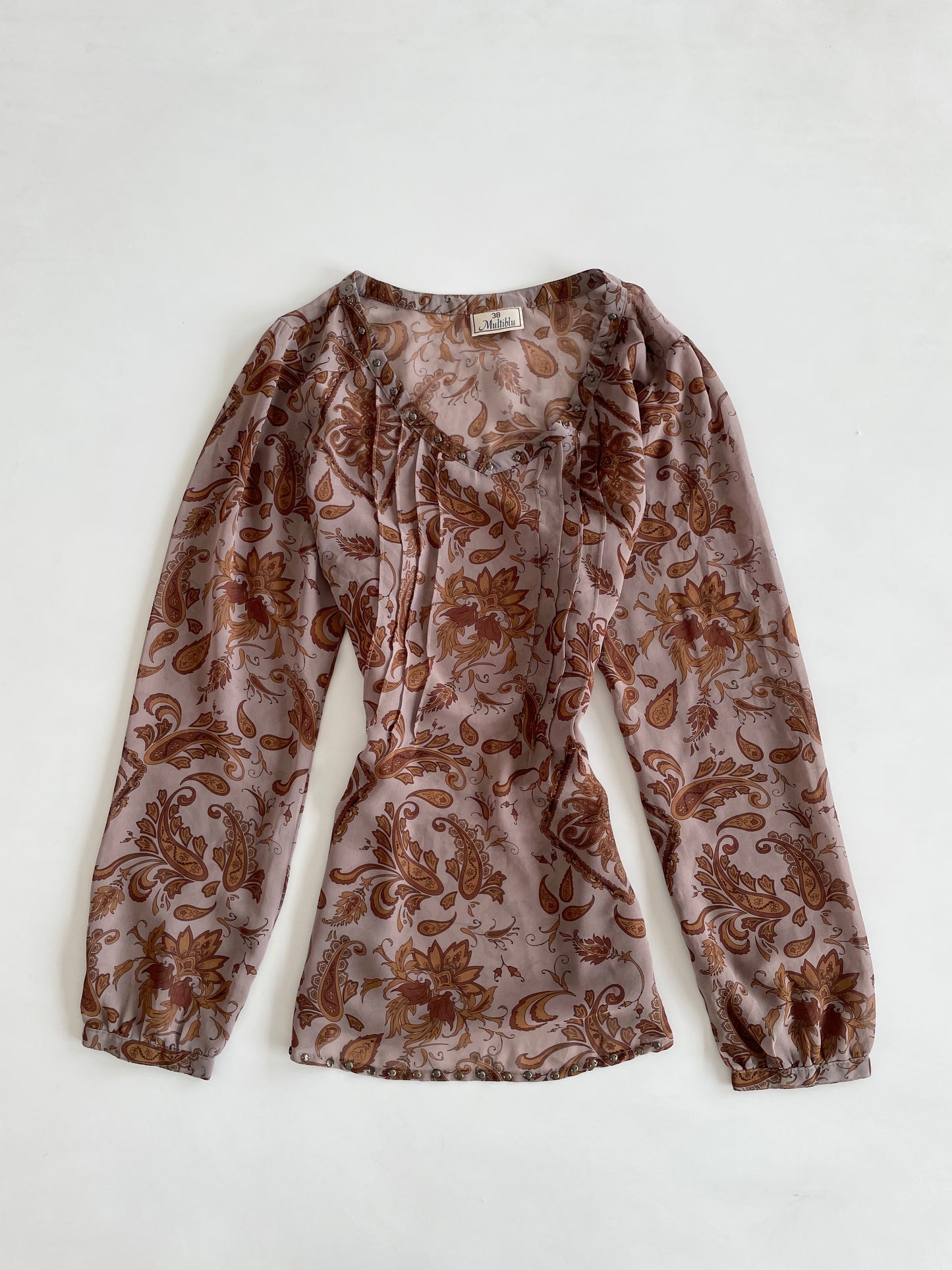 Multiblu Vintage Sheer Top-Bust 38