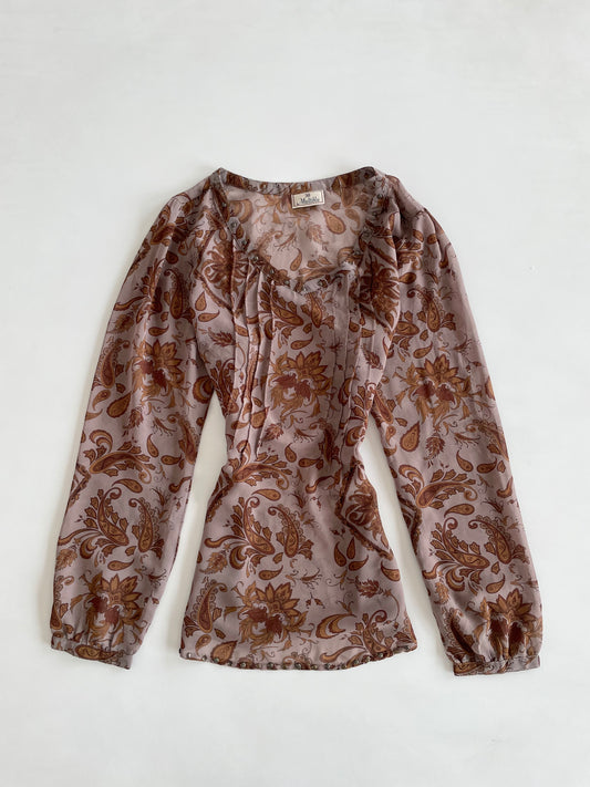 Multiblu Vintage Sheer Top-Bust 38