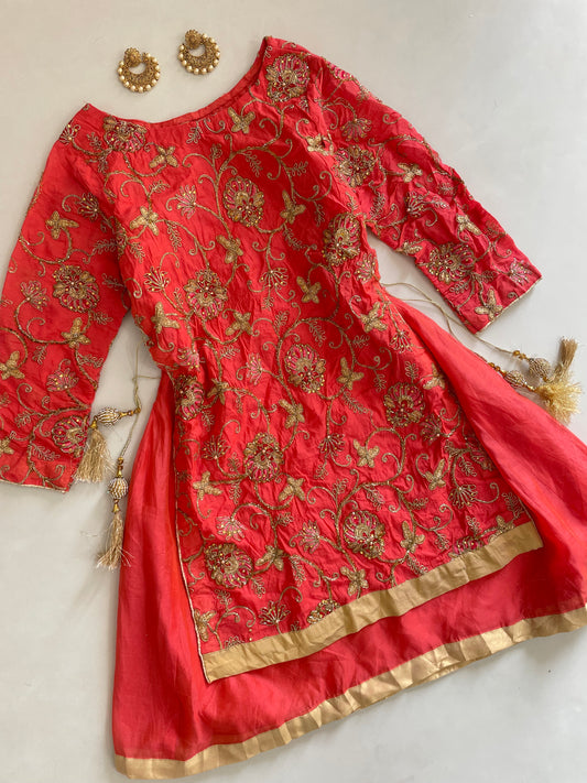 Embroidered Kurti-Bust 32
