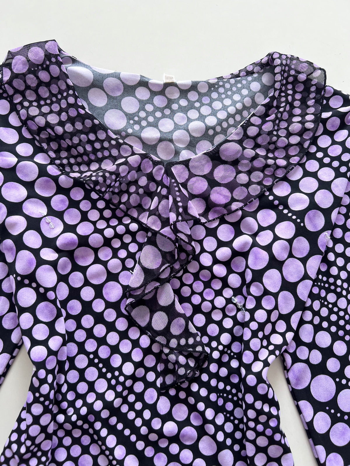 Ruffle Y2k Top-Bust 42 to 44