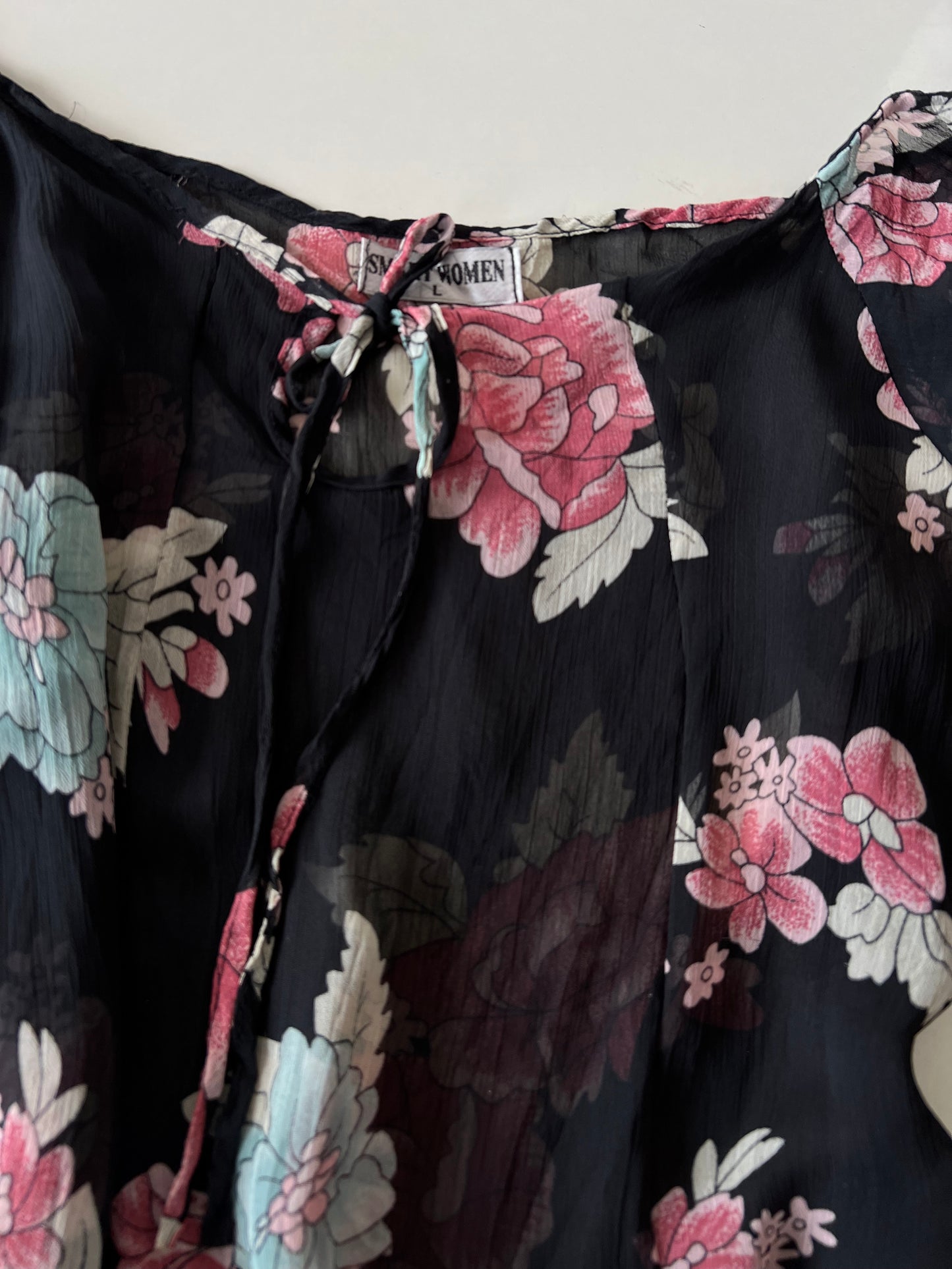 Smart Women Sheer Top-Bust 36