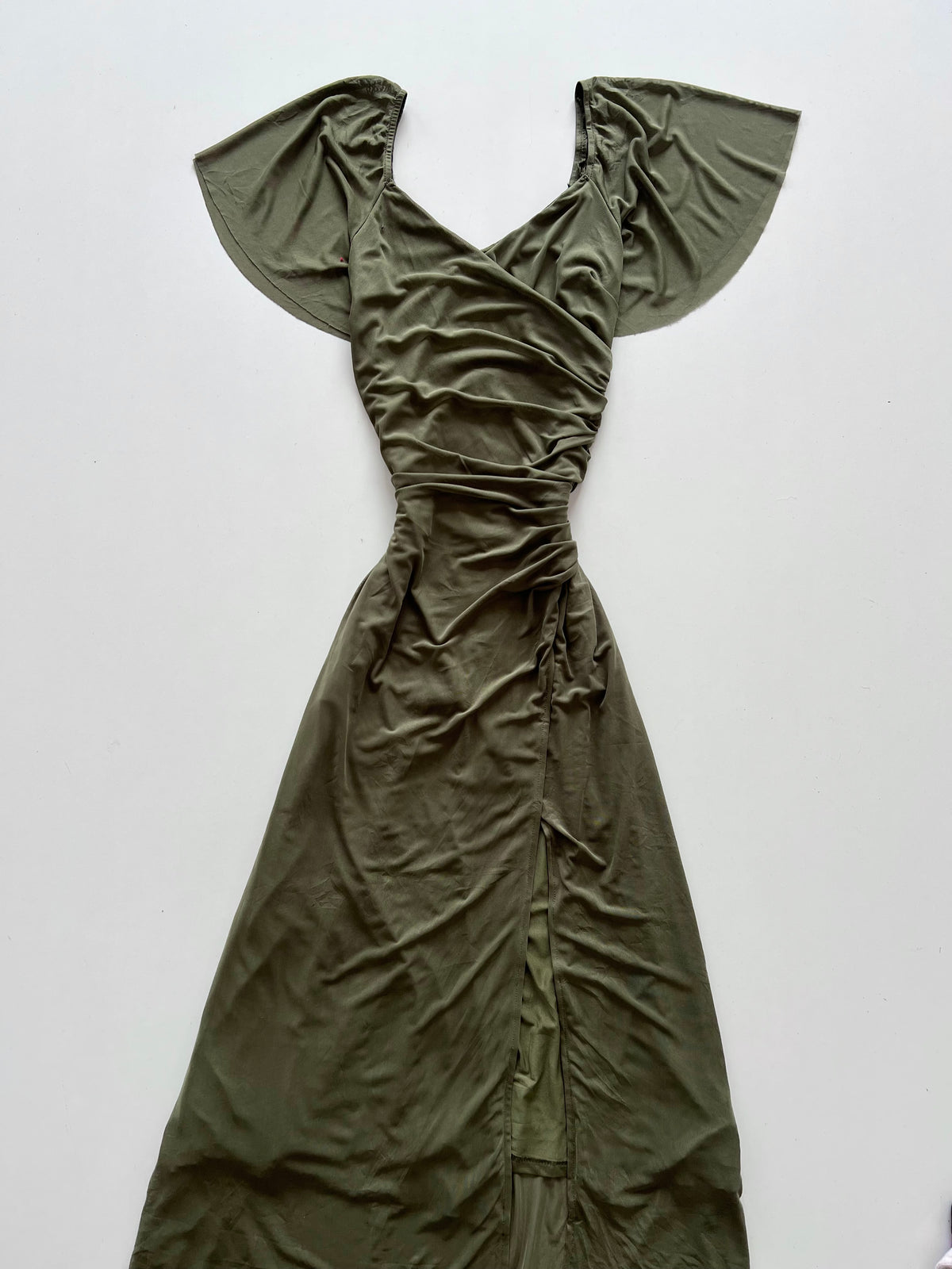 Olive Dress-Bust 32 to 34