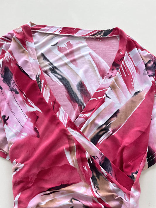 Y2k Pink Top-Bust 44 to 46