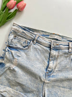 Load image into Gallery viewer, BERSHKA DENIM SHORTS - WAIST 30
