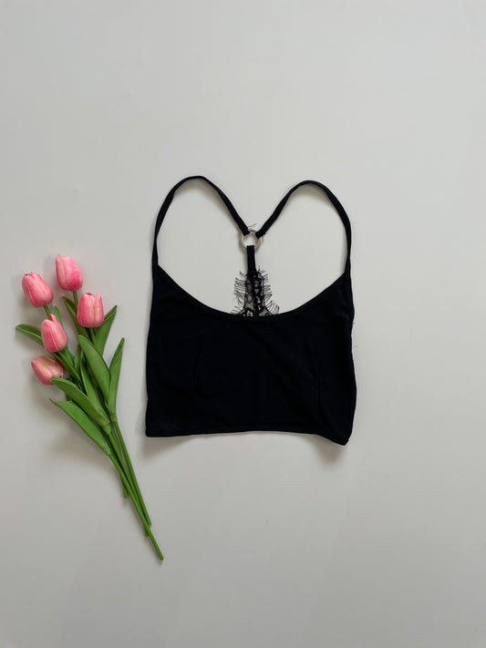 MISSGUIDED BLACK TOP - BUST 30 TO 32