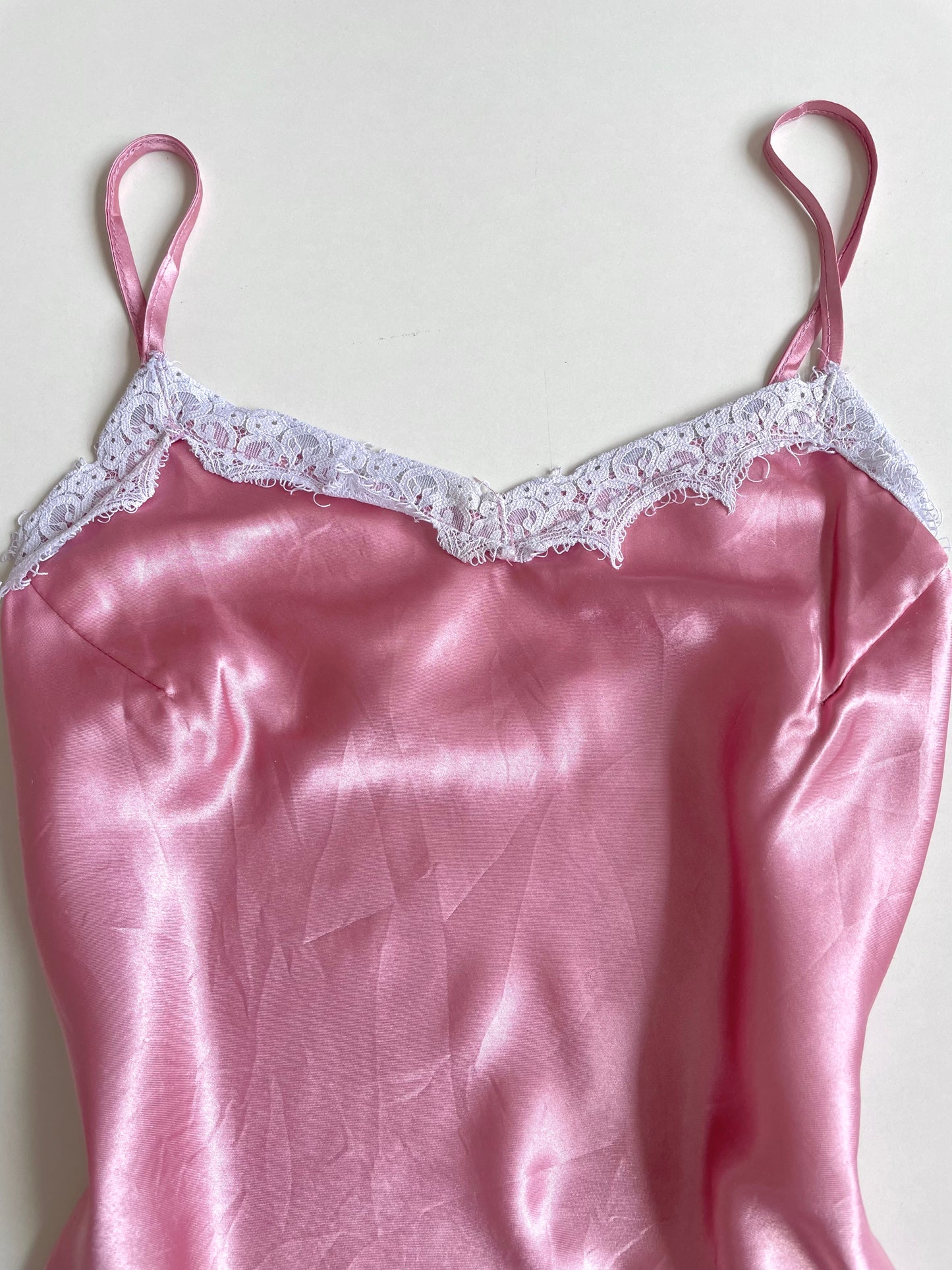 Lacy Satin Vintage Top-Bust 38