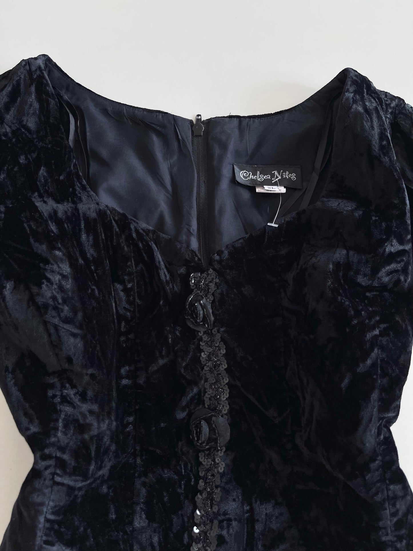 Chelsea Nites Velvet Top-Bust 42