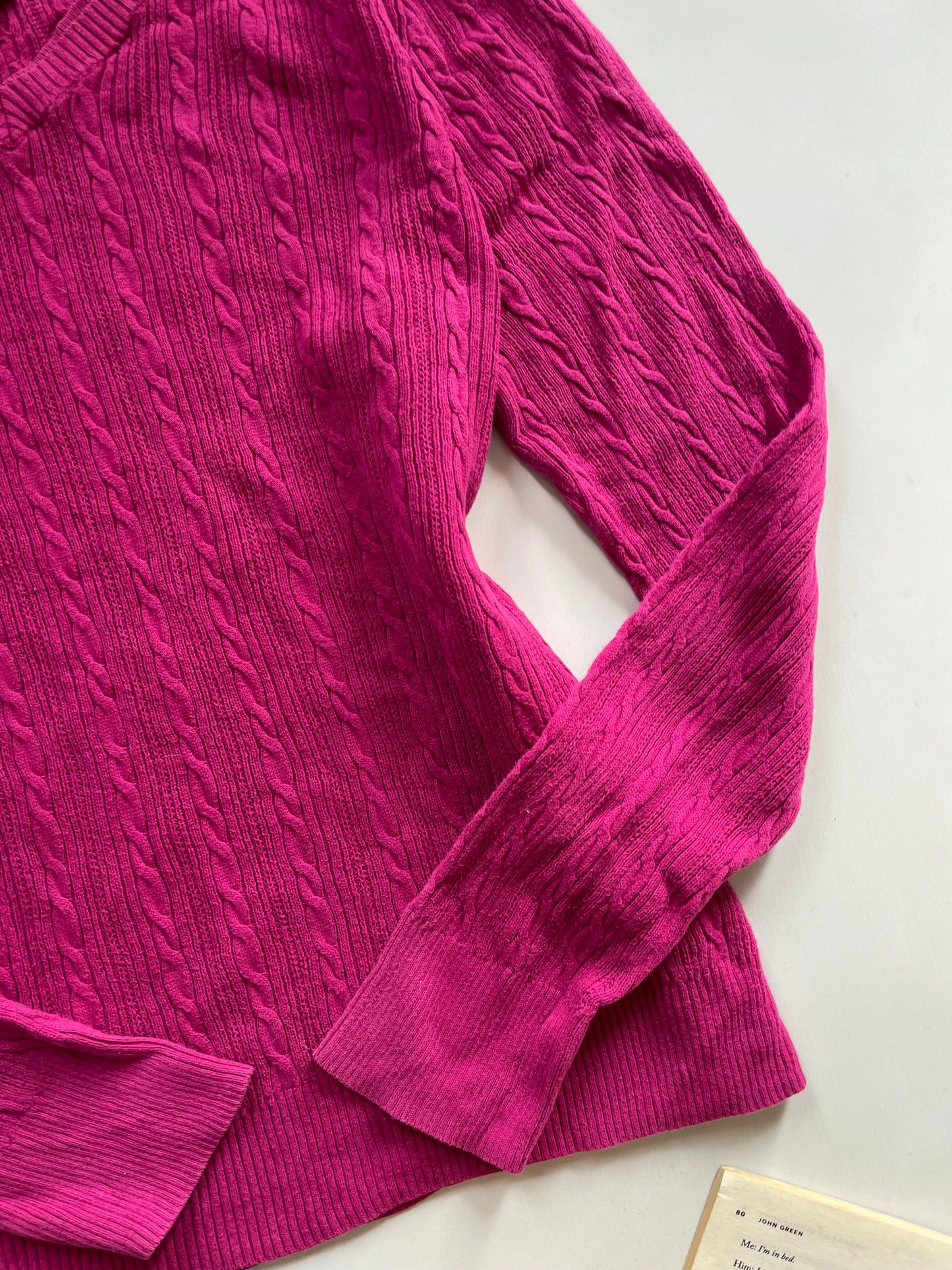 Vintage Cable Knit Sweater-Chest 46 to 48