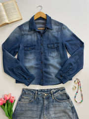 Denim Shirt-Bust 36