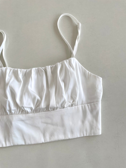 White Milkmaid Top-Bust 30 to 32