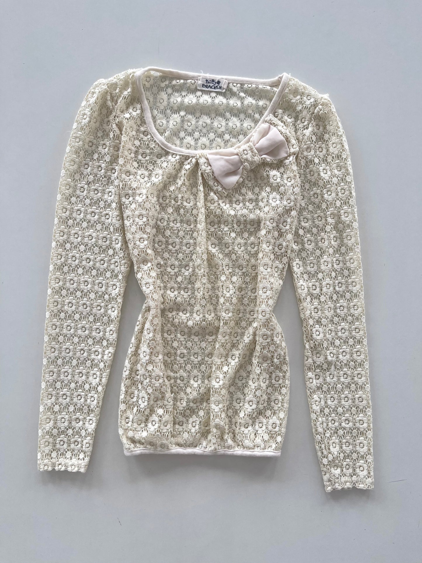 Holly Bracken Sheer Top-Bust 34 to 36