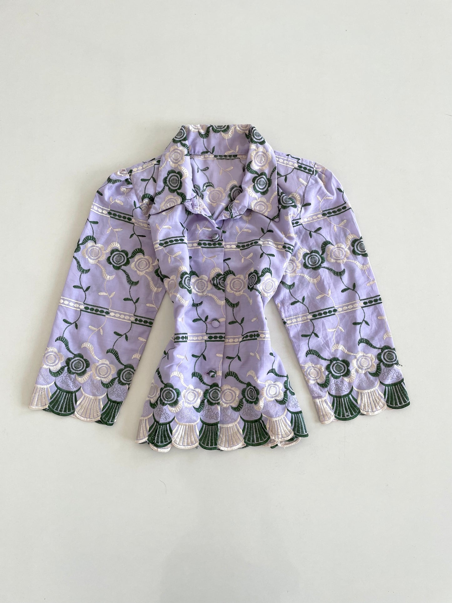 Vintage Embroidered Blazer-Bust 40