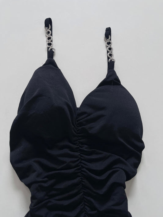 Y2k Ruched Dress-Bust 30 to 32